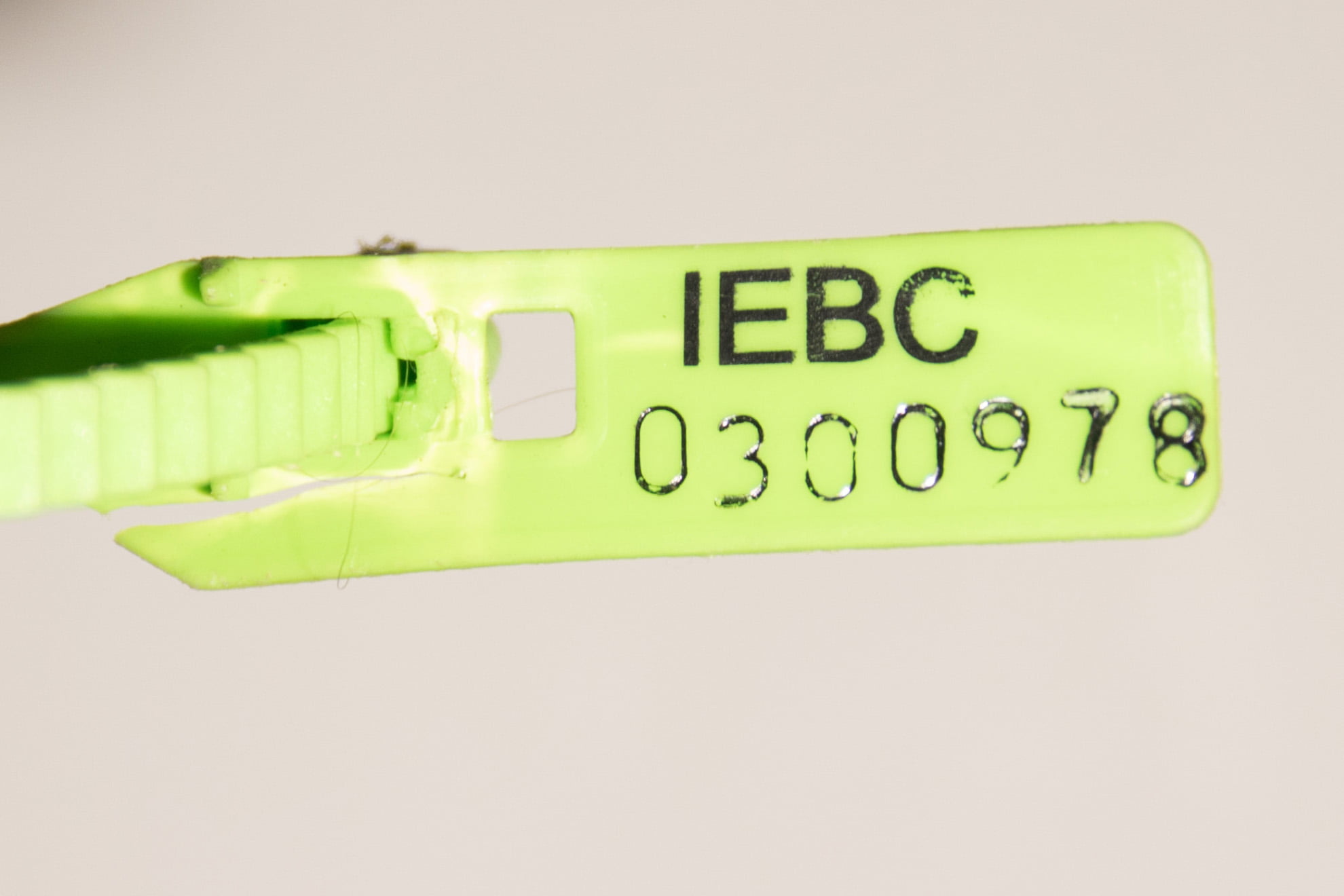 IEBC 0300978 Ballot Box Seal