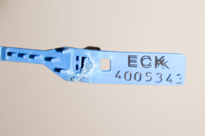 IEBC ECK 4005343 Ballot Box Seal